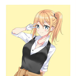 This is a pixiv picture whose title is Hayasaka.