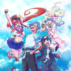 This is a pixiv picture whose title is グレンラガン男シリーズまとめ！.