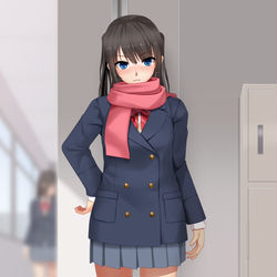 This is a pixiv picture whose title is 立ち絵差分.