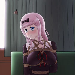 This is a pixiv picture whose title is Chika Bound.