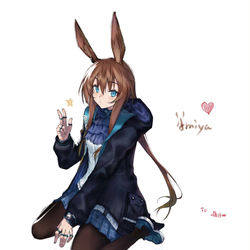 This is a pixiv picture whose title is 阿米娅.