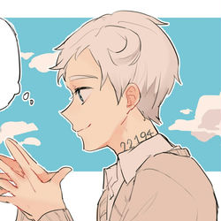This is a pixiv picture whose title is 約ネバLOG.