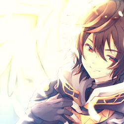 This is a pixiv picture whose title is サンダルフォン.