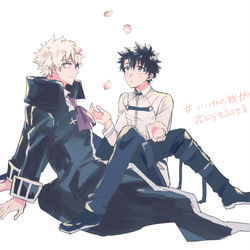 This is a pixiv picture whose title is 【腐】サンぐだ♂まとめ【FGO】.