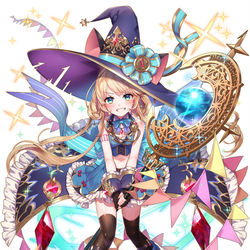 This is a pixiv picture whose title is お仕事【魔法使いと黒猫のウィズ】「はじまりの魔導士　エナローゼ」.
