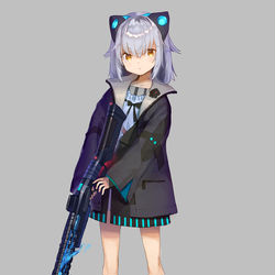 This is a pixiv picture whose title is ピースキーパー娘.