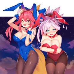 This is a pixiv picture whose title is バニーズ.