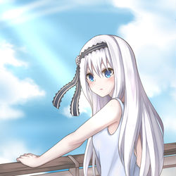 This is a pixiv picture whose title is 白銀圭.