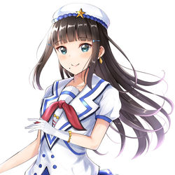 This is a pixiv picture whose title is 青ジャン.