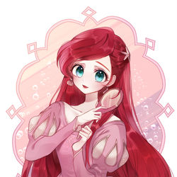 This is a pixiv picture whose title is Ariel.