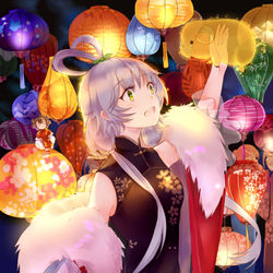 This is a pixiv picture whose title is 灯篭.