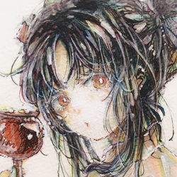 This is a pixiv picture whose title is かぐや様.