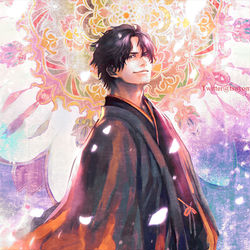 This is a pixiv picture whose title is pink.