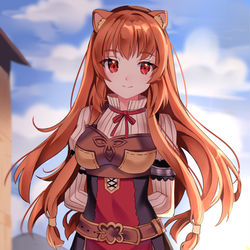This is a pixiv picture whose title is Raphtalia Fanart.