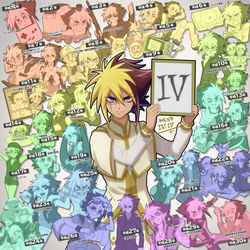 This is a pixiv picture whose title is 平成最後のファンサービス.