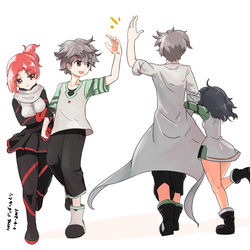 This is a pixiv picture whose title is 未来を僕らに任せてください.