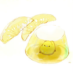 This is a pixiv picture whose title is 日向夏ゼリー.