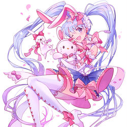This is a pixiv picture whose title is KITTY MIKU.