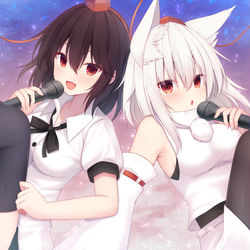 This is a pixiv picture whose title is 文椛.