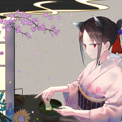 This is a pixiv picture whose title is 四宮かぐや.