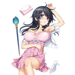 This is a pixiv picture whose title is ネトゲの嫁は女の子じゃないと思った？　Lv.19.