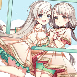 This is a pixiv picture whose title is 凪と颯.