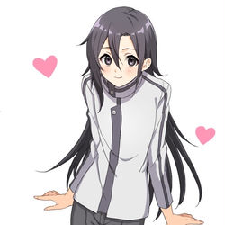 This is a pixiv picture whose title is 男の娘キリトくん.