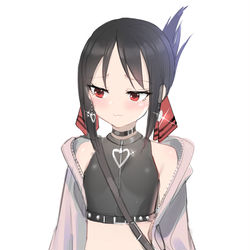 This is a pixiv picture whose title is 四宮がおしゃれしてる！(会長）.