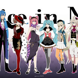 This is a pixiv picture whose title is Alice in N.Y..