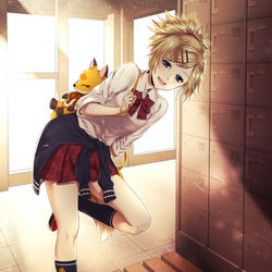 This is a pixiv picture whose title is 火薬系JK.