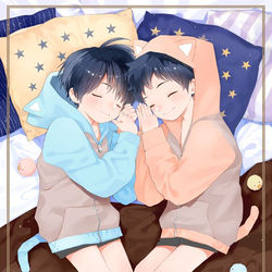 This is a pixiv picture whose title is ねむねむ.