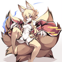 This is a pixiv picture whose title is キュウビさん。.