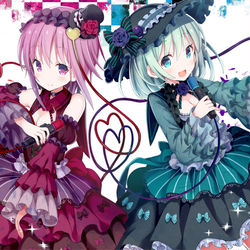 This is a pixiv picture whose title is さとこいライブ！.
