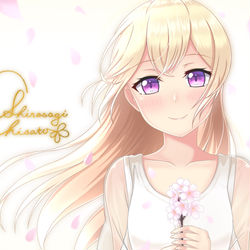 This is a pixiv picture whose title is Happybirthday千聖！.