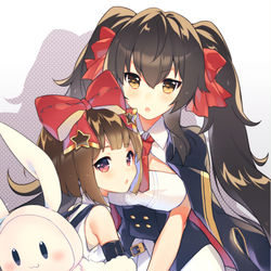 This is a pixiv picture whose title is 🎀.