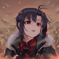 This is a pixiv picture whose title is 菊地真.