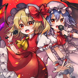 This is a pixiv picture whose title is スカーレット姉妹.