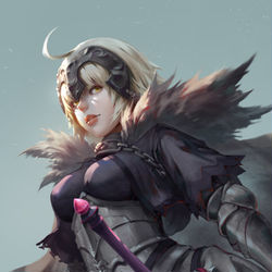 This is a pixiv picture whose title is Jeanne d'Arc(Alter).