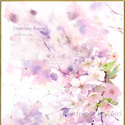 This is a pixiv picture whose title is 応援花.