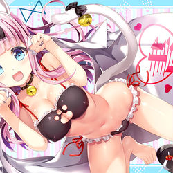 This is a pixiv picture whose title is 藤原書記にゃん.