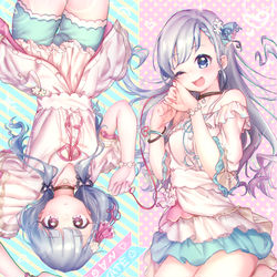 This is a pixiv picture whose title is 🌸miroir🌸.