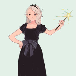 This is a pixiv picture whose title is 魔女.