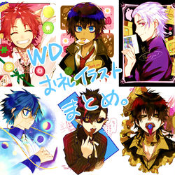 This is a pixiv picture whose title is ホワイトデー御礼絵まとめ.