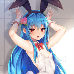 This is a pixiv picture whose title is バニー天子.