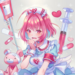 This is a pixiv picture whose title is 夢見りあむ.