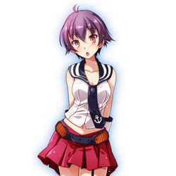 This is a pixiv picture whose title is 酒匂.