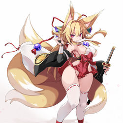 This is a pixiv picture whose title is イヅナさん！.