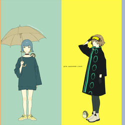 This is a pixiv picture whose title is zutomayo.
