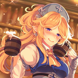This is a pixiv picture whose title is 酔いどれユカリさん。.