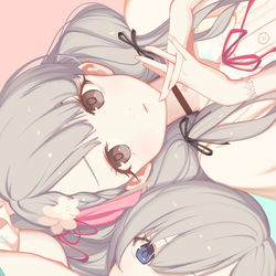 This is a pixiv picture whose title is miroir.